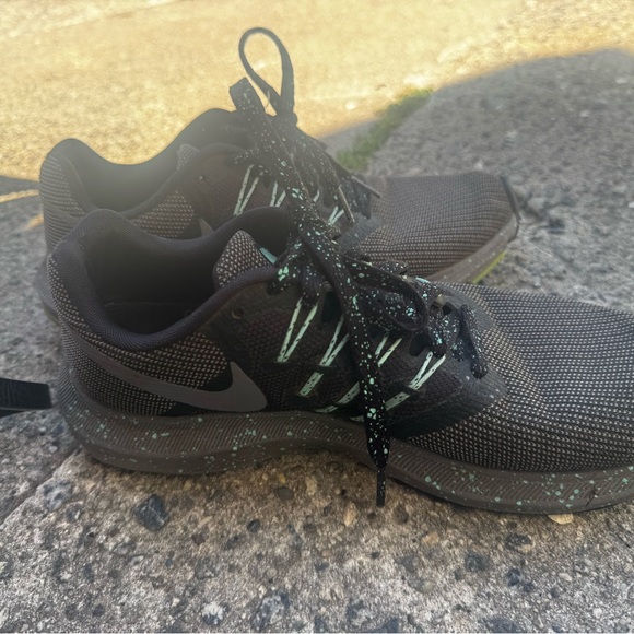 Nike Shoes - Nike Black and Mint Athletic Shoes